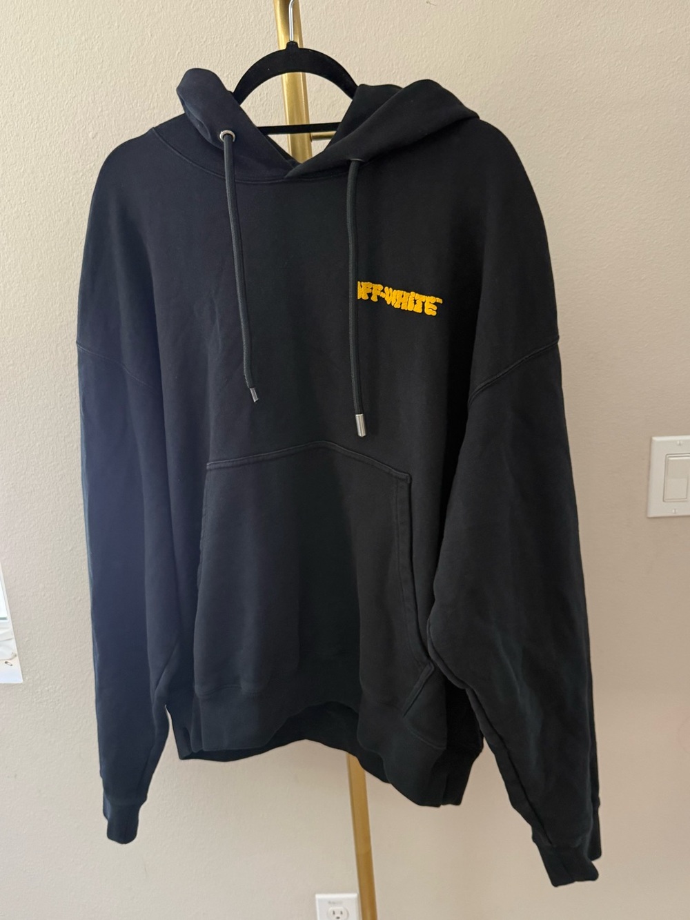 Off-White Puffy-Logo Hoodie